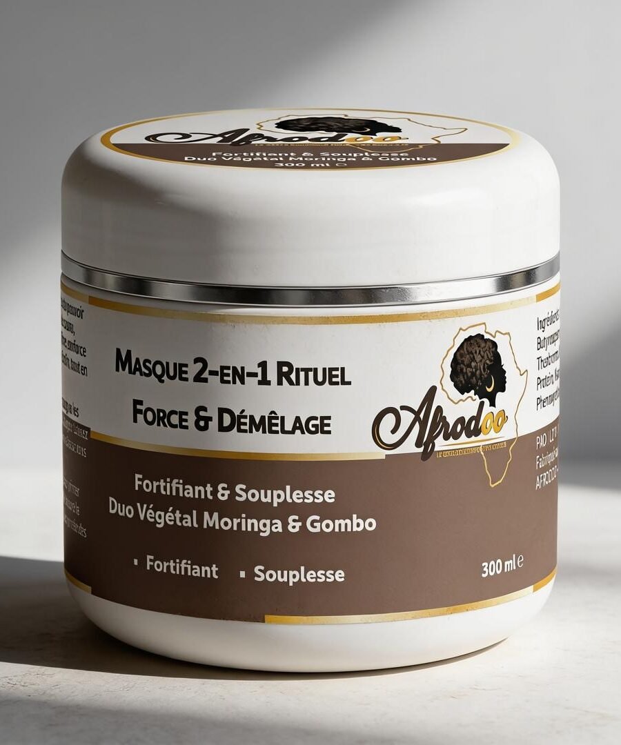 Masque 2-en-1 Rituel Force & Démêlage
